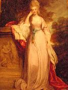 Portrait of Anne Montgomery  wife of 1st Marquess Townshend Sir Joshua Reynolds